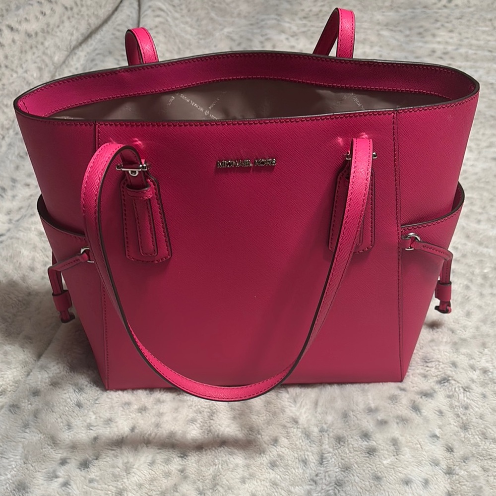 Michael Kors Fuchsia Tote Bag
